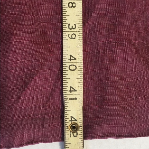 Caramelo dark magenta color one button duster Sz 42. Spain - Picture 9 of 9